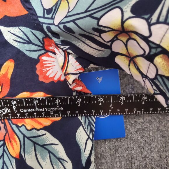 Hurley Shirt Mens M Floral Tropical Flowers Design Button Up Aloha Hawaiian New - Picture 6 of 10